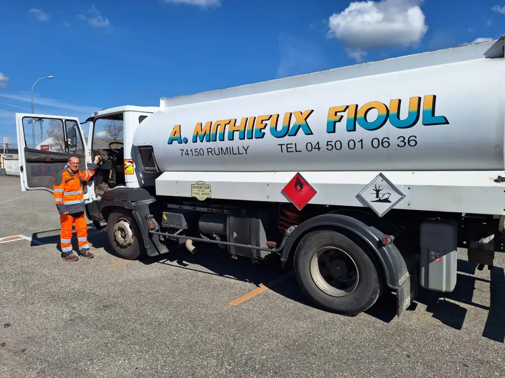 La livraison de fioul en toute confiance par les transports MITHIEUX à RUMILLY