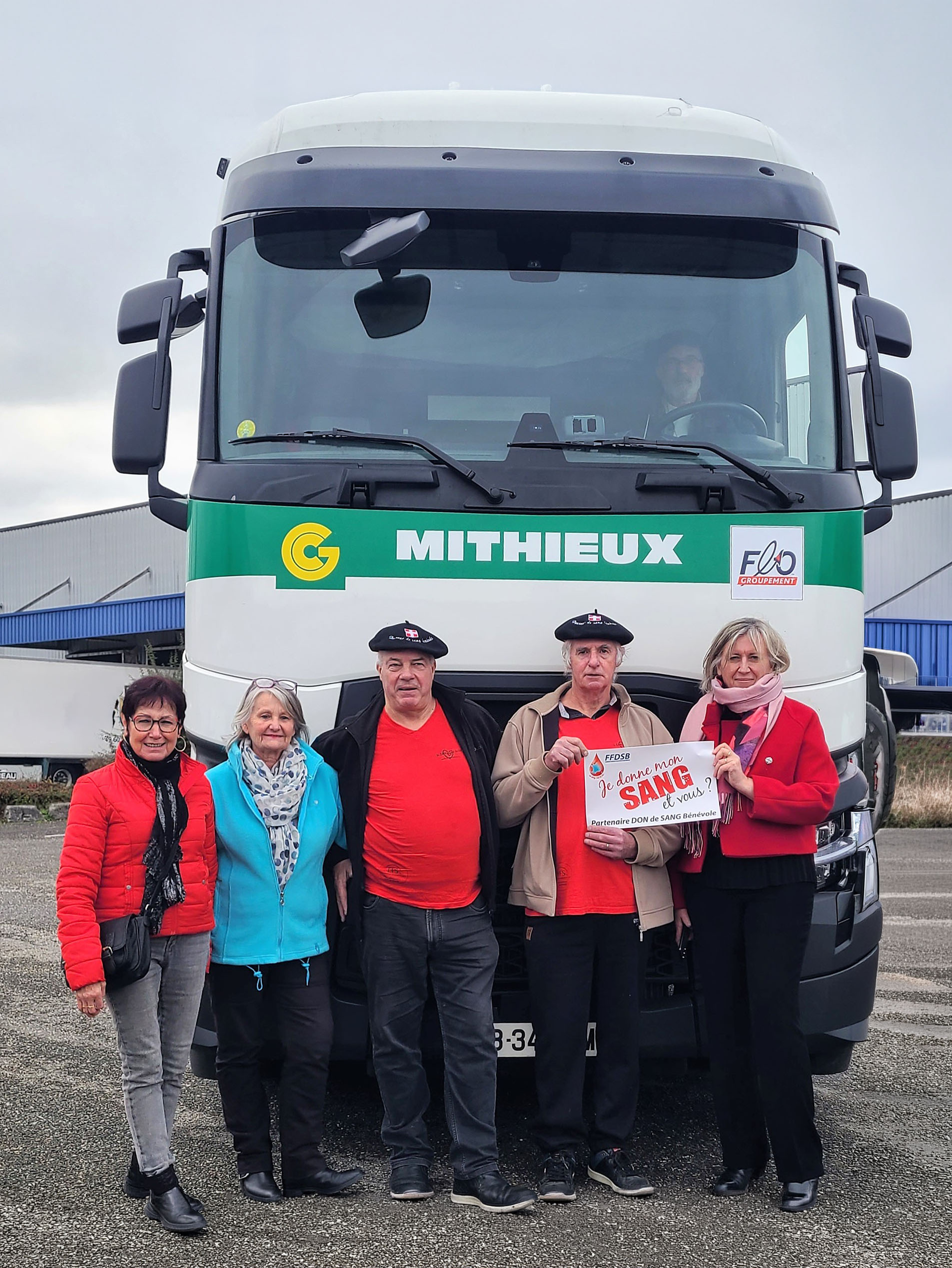 Partenariat de Mithieux avec l'association du don du sang