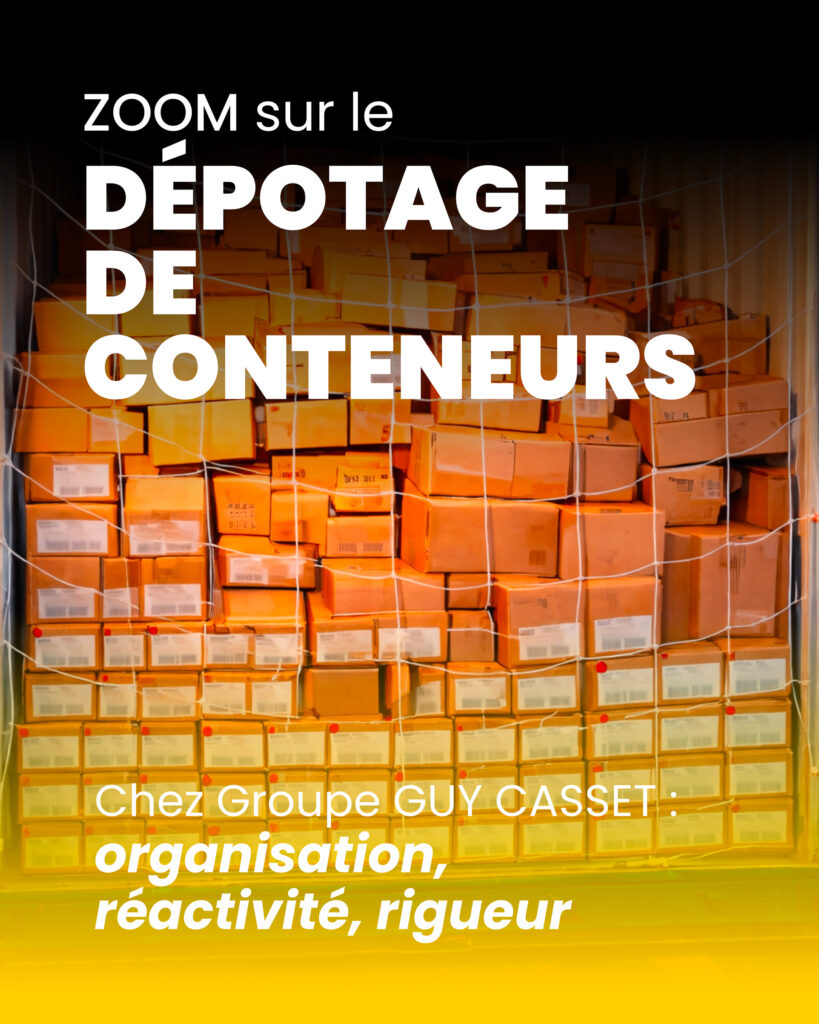 Service de dépotage de conteneurs contactez-nous