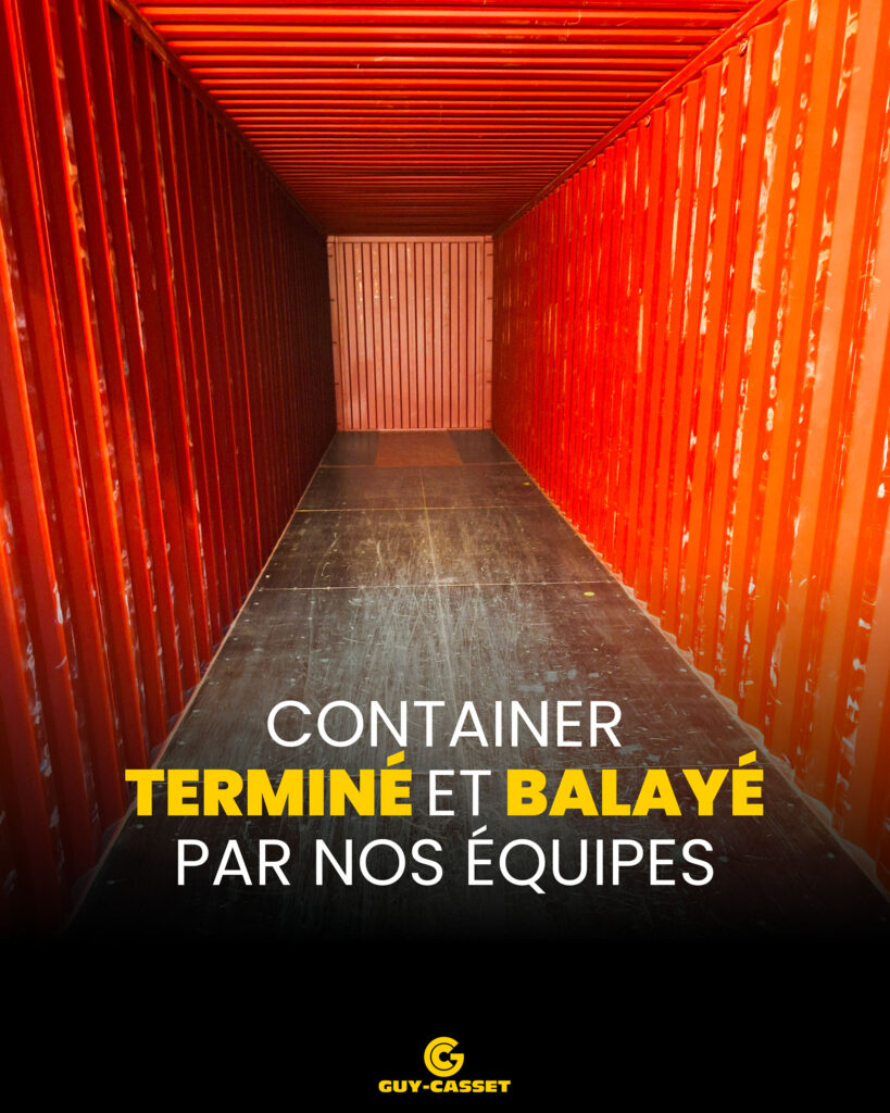 Service de dépotage de conteneurs contactez-nous